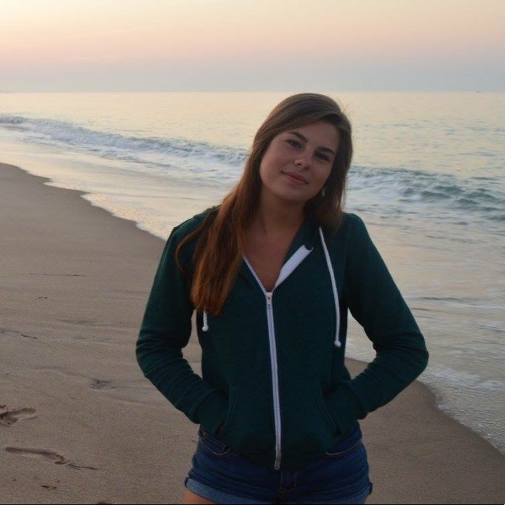 Green sweatshirt